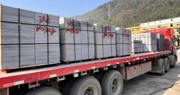 海东 芝麻灰地铺石出货日常