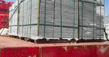 海东 芝麻白火烧规格板地铺石300*600/600*600