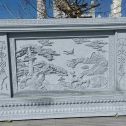 海东 芝麻白大型照壁，屏风，影壁