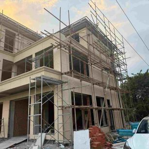 海东 黄金麻荔枝面花岗岩外墙干挂