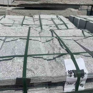 海东 芝麻白蘑菇石成品