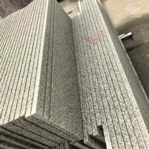 海东 白麻荔枝面花岗岩楼梯踏步