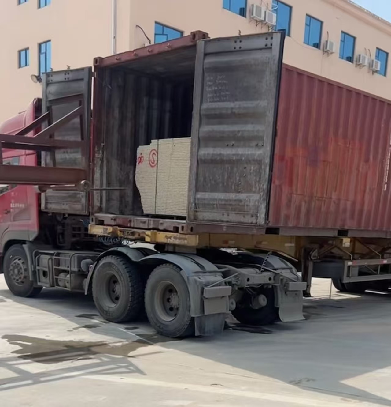 海东 黄金麻荔枝面毛板