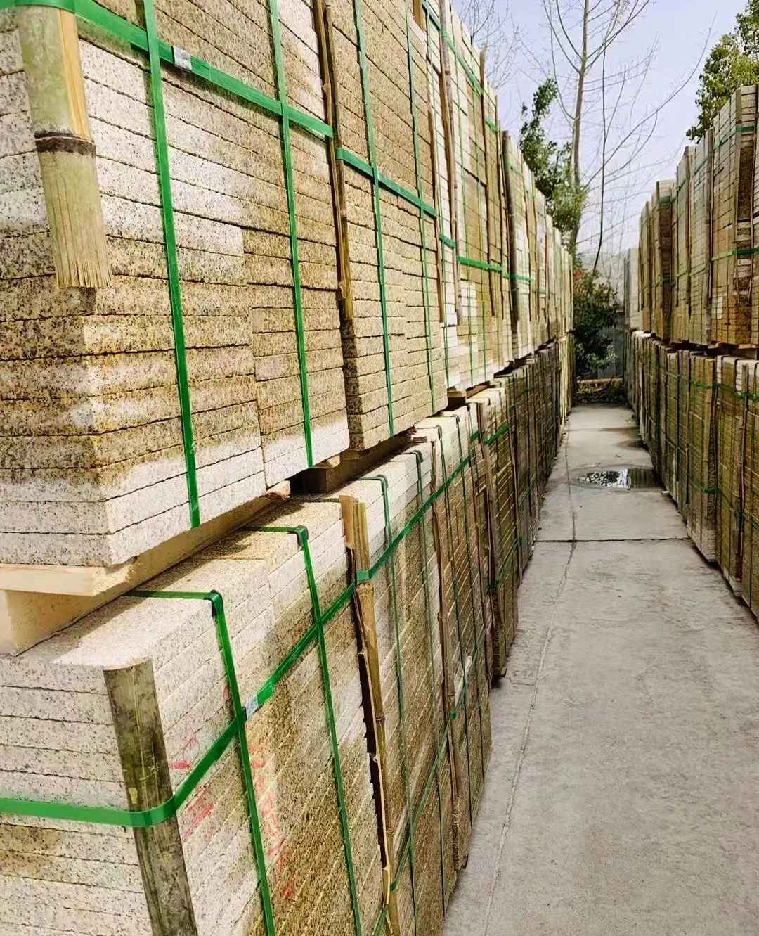 海东 黄金麻花岗岩荔枝面地铺石