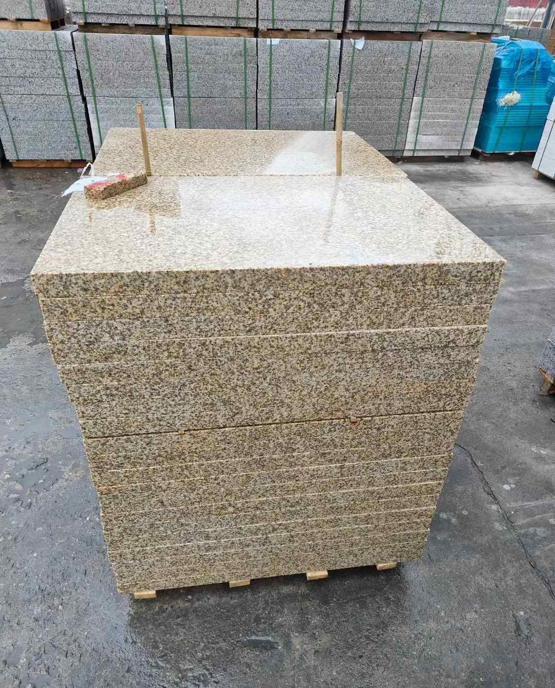 海东 湖北黄金麻花岗岩石材荔枝面外墙石材