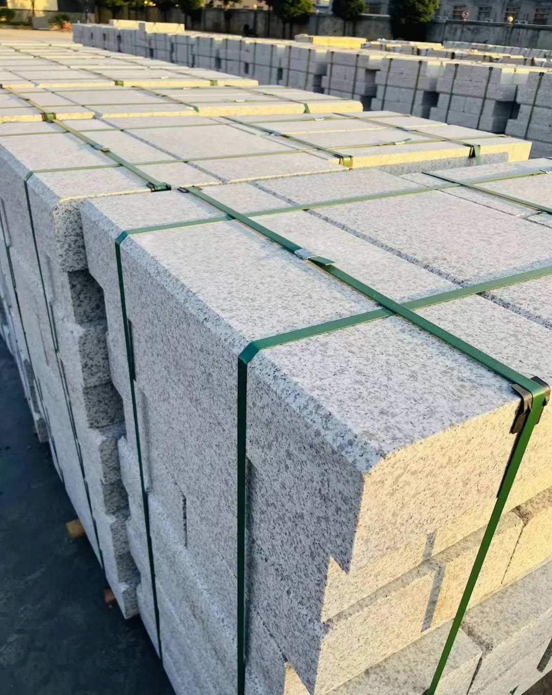 海东 白麻花岗岩路沿石，马路牙子，路缘石，平石，立缘石等