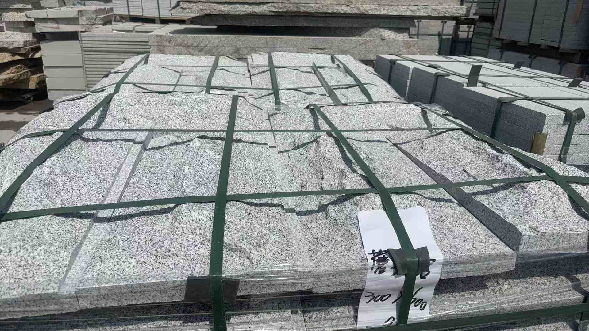 海东 芝麻白蘑菇石成品