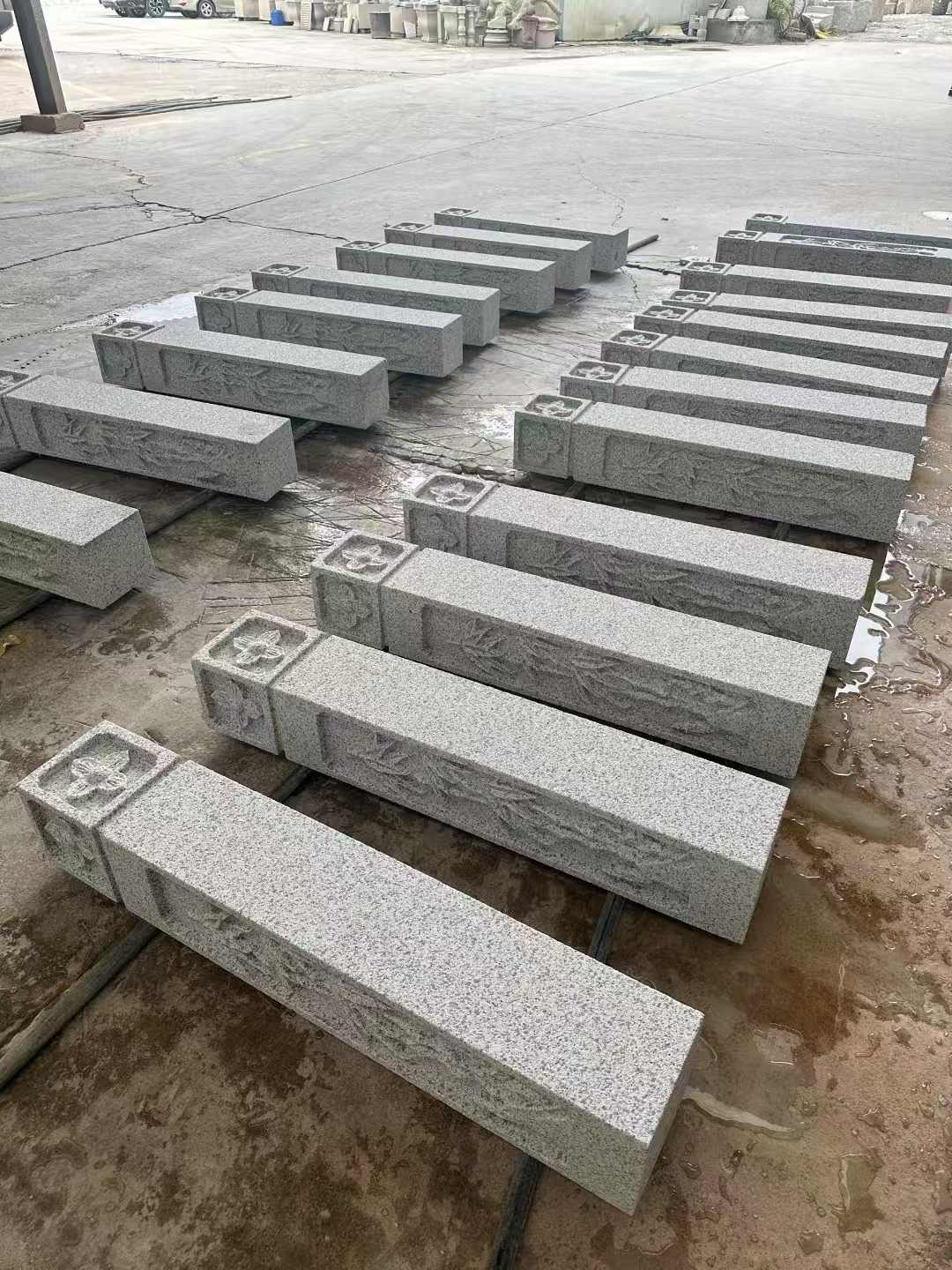 海东 白麻方柱雕花防水